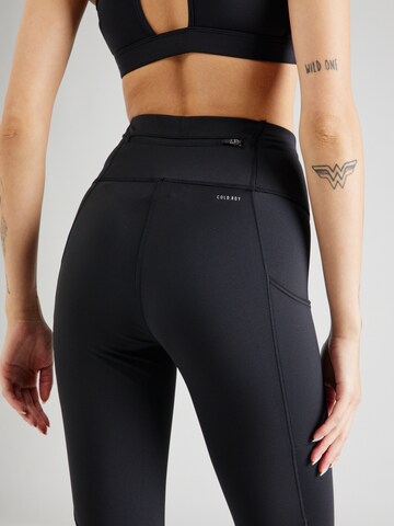 ADIDAS PERFORMANCE Skinny Workout Pants 'Ultimate' in Black