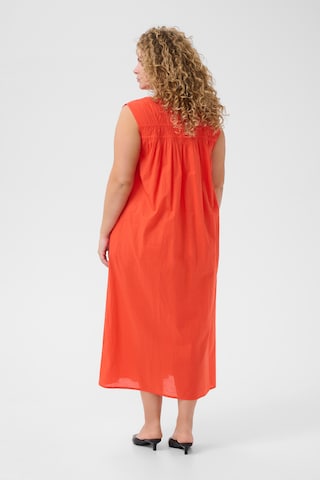 KAFFE CURVE Kleid 'Thia' in Rot