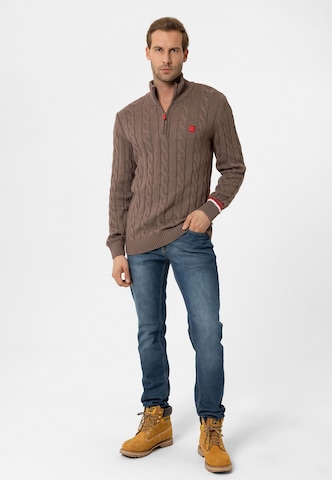 Moxx Paris Sweater in Brown