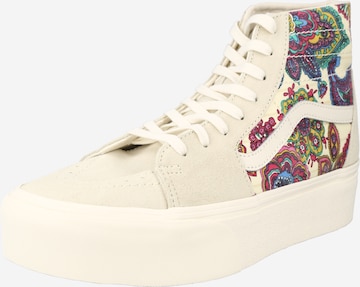 VANS - Sapatilhas altas em branco: frente