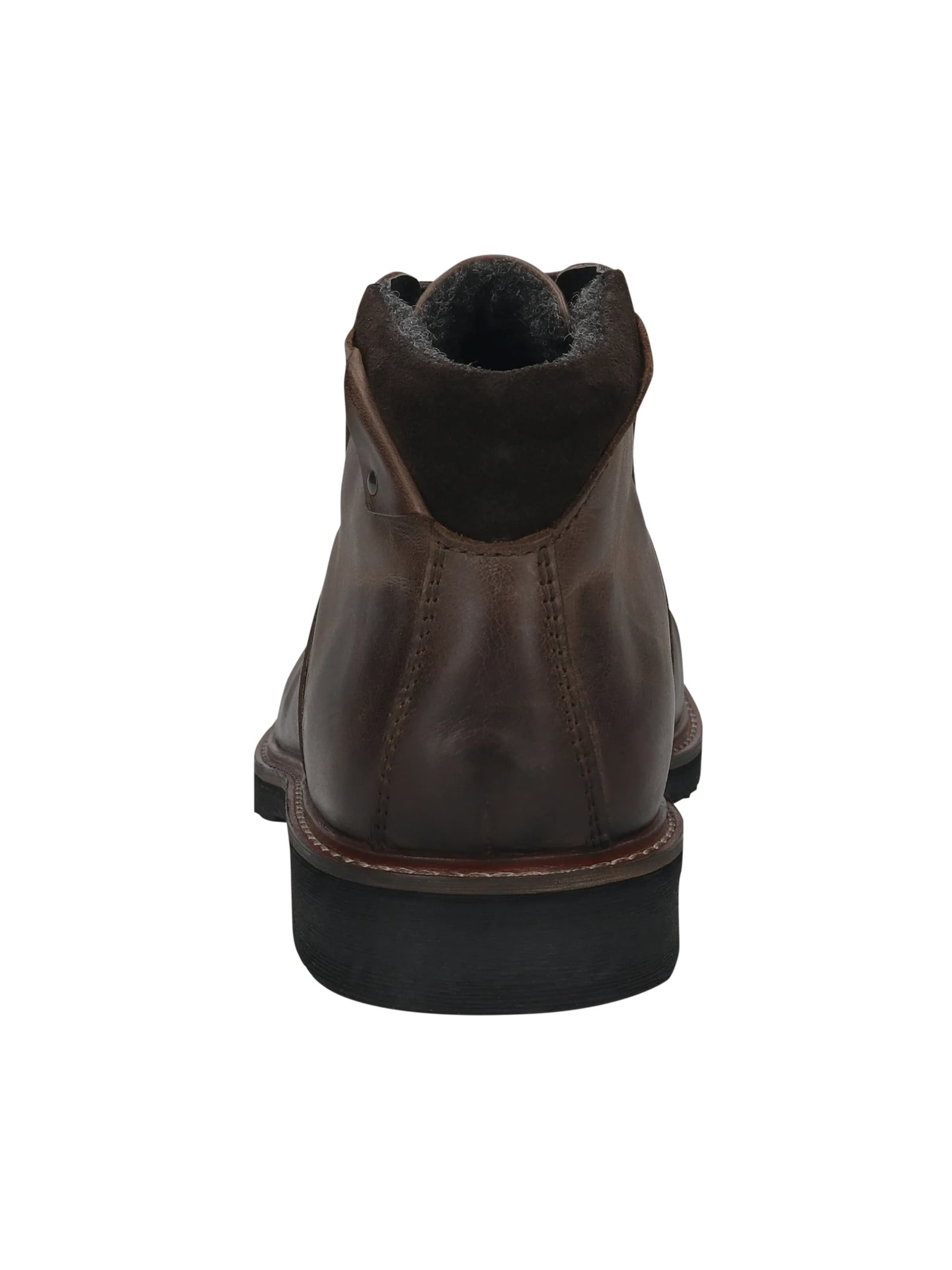 Bocanci cu șireturi de la bugatti pe maro