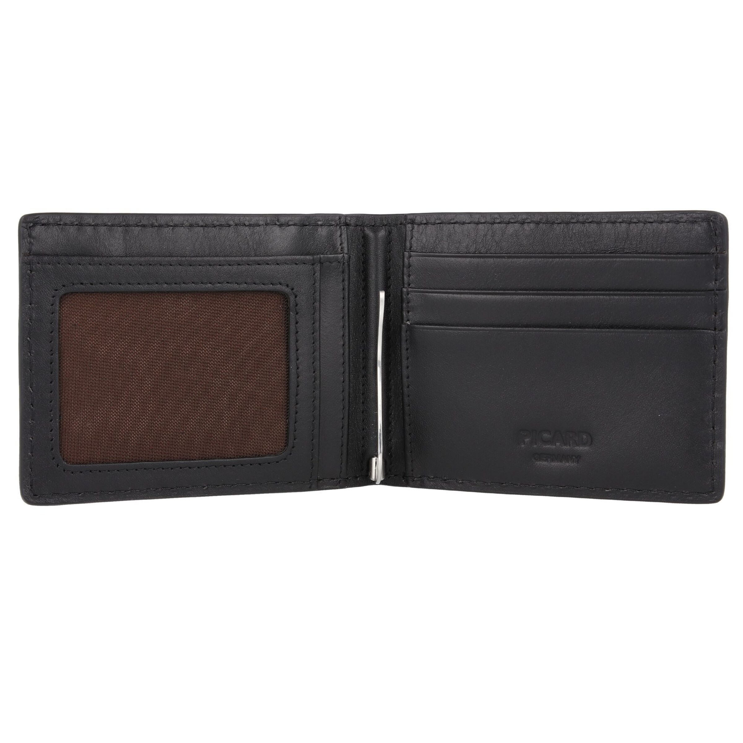 Picard Portemonnaie 'Toscana' in Schwarz