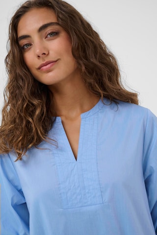 CULTURE Kjole 'Kiea Antoinett' i blå