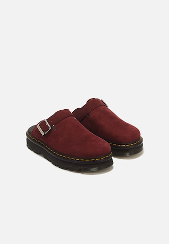 Dr. Martens - Sapato aberto 'ZebZag' em vermelho