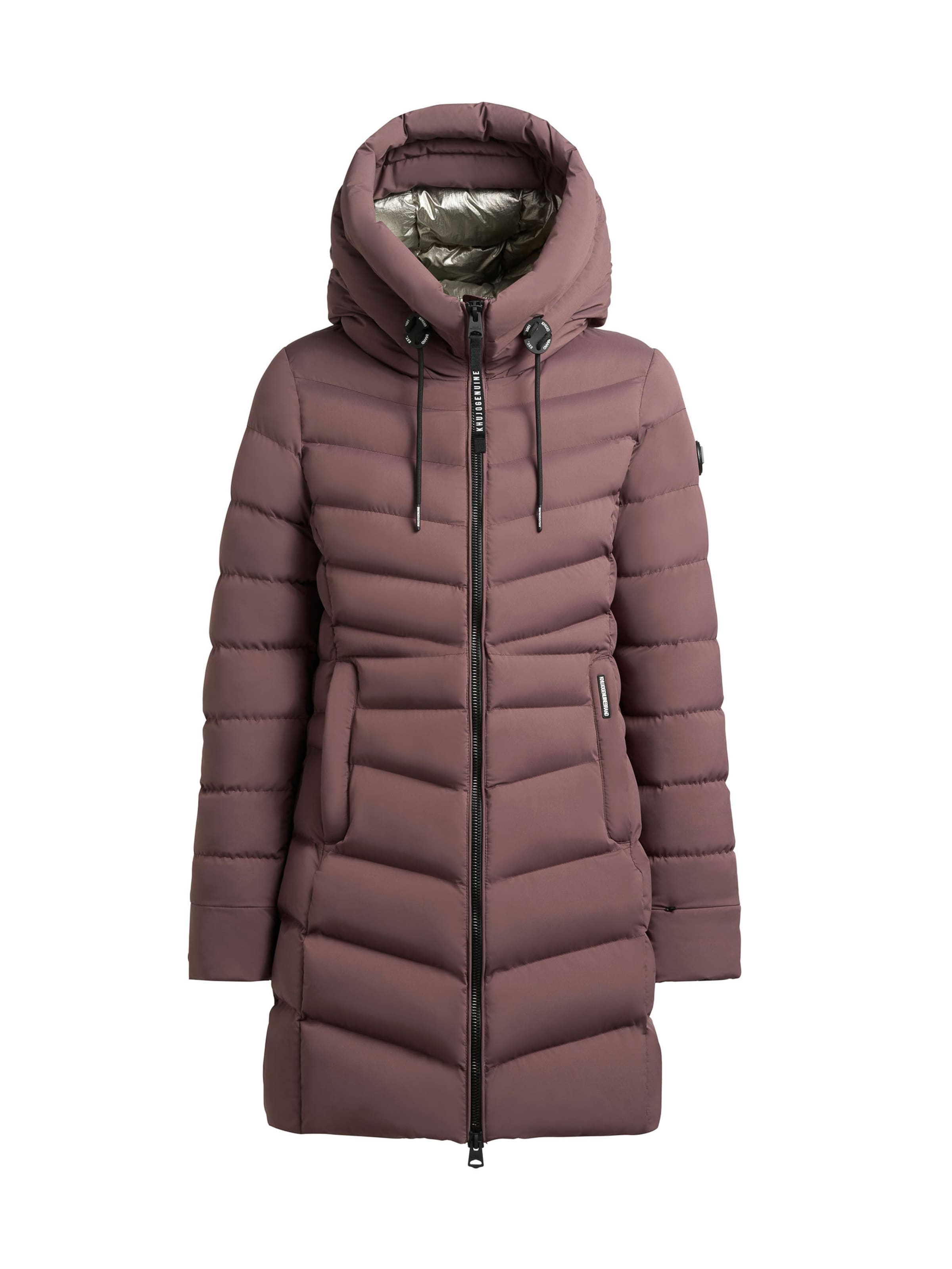 khujo Зимнее пальто 'Tuhani5' в Лиловый: спереди
