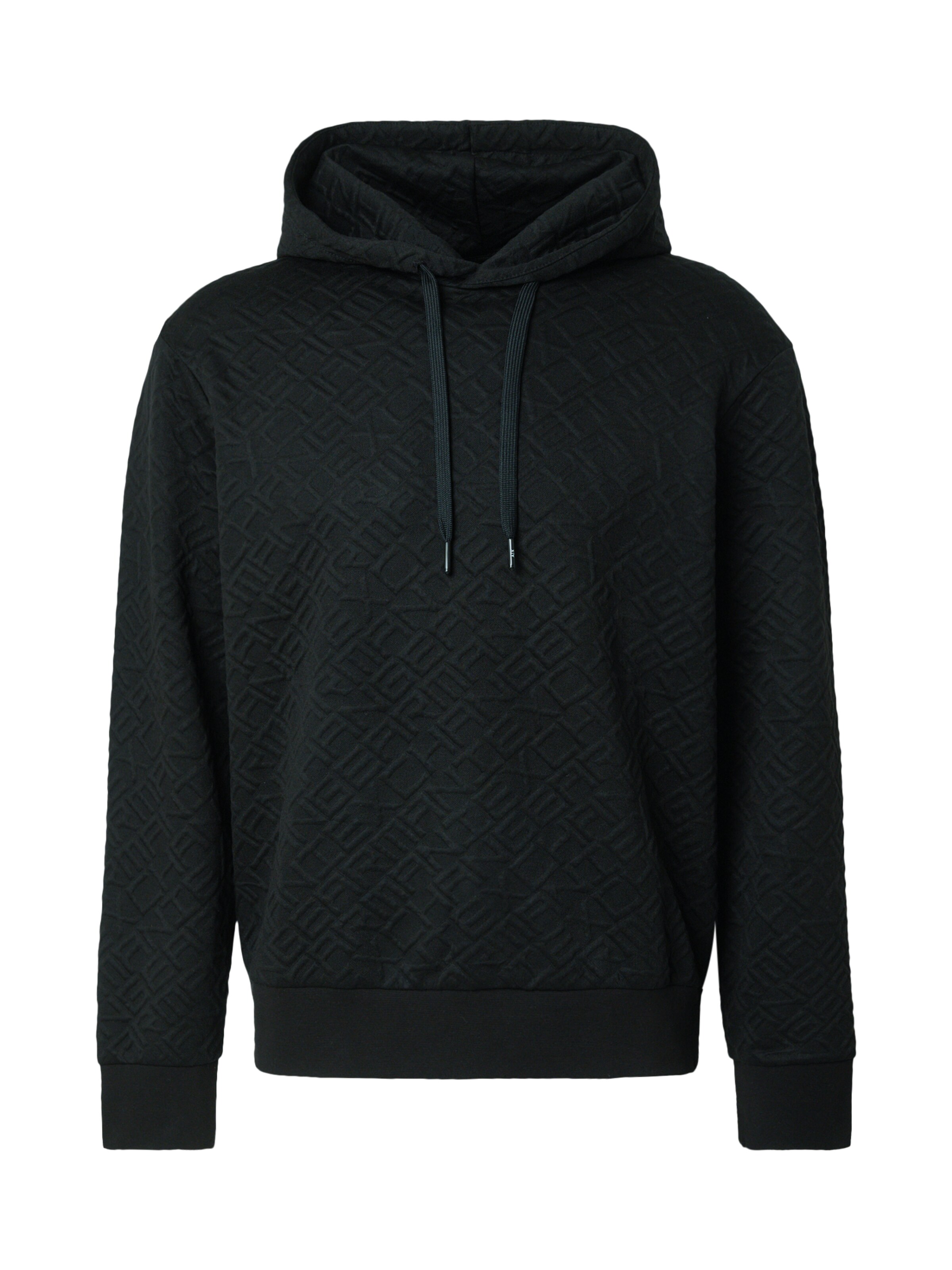 ARMANI EXCHANGE Μπλούζα φούτερ σε μαύρο: μπροστά