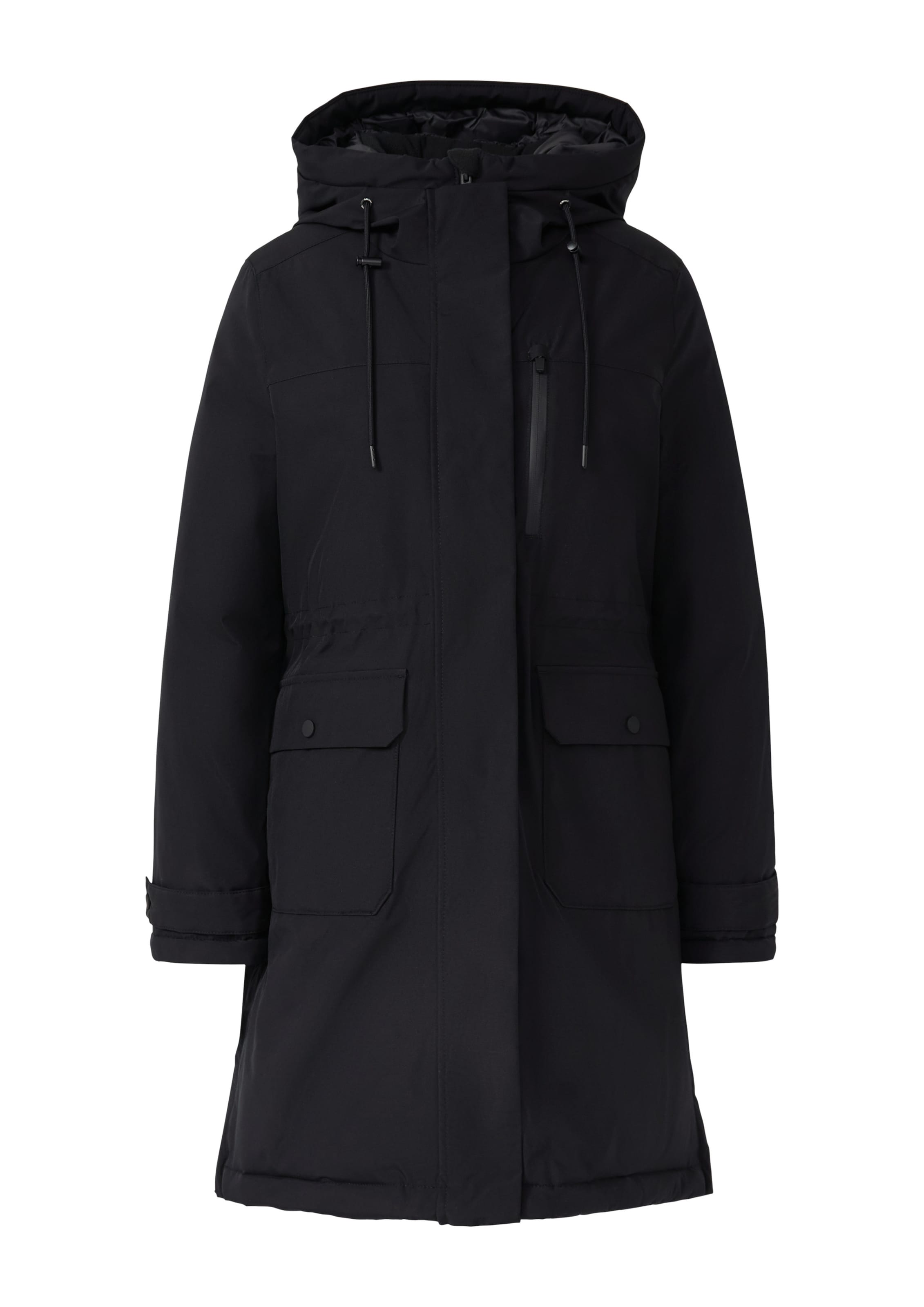 Manteau d’hiver s.Oliver en noir : devant