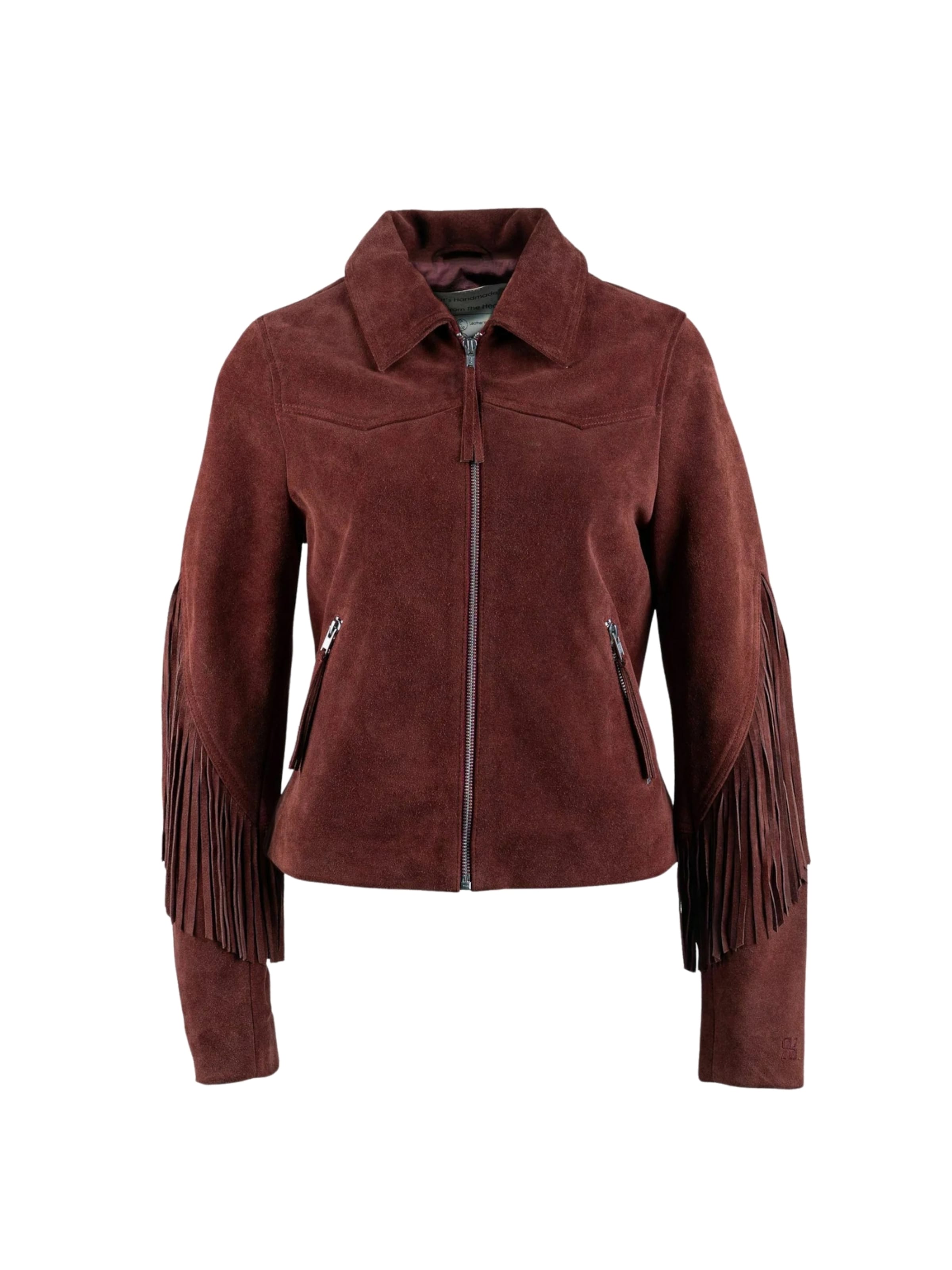 Veste mi-saison 'Janis' still Nordic en rouge : devant