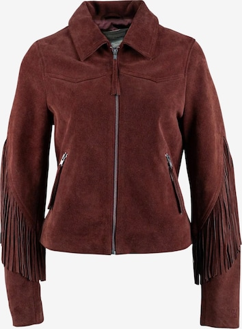 Veste mi-saison 'Janis' still Nordic en rouge : devant