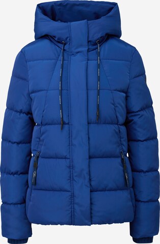 Veste d’hiver QS en bleu : devant