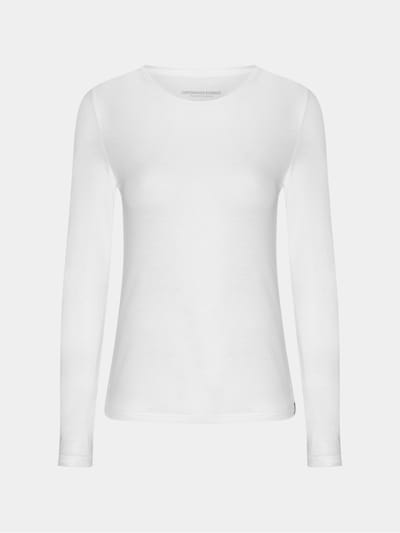 Copenhagen Bamboo T-shirt 'Hvid' en blanc, Vue avec produit
