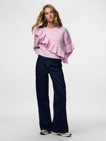 Pull-over 'PCNOR' PIECES en rose