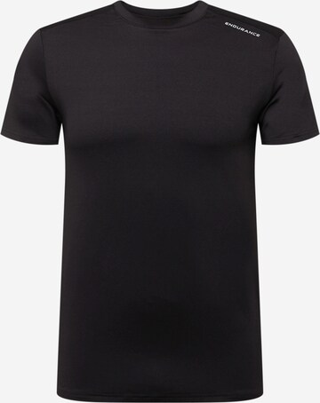 ENDURANCE Performance Shirt in Black: front