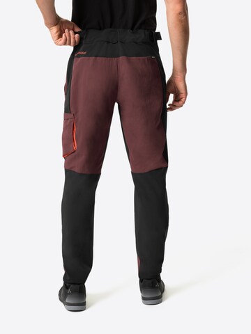 VAUDE Regular Outdoorbroek 'Qimsa' in Rood