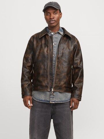 Giacca di mezza stagione 'JORAUSTIN' di JACK & JONES in marrone: frontale