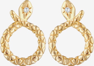 ELLI Earrings in Gold: front