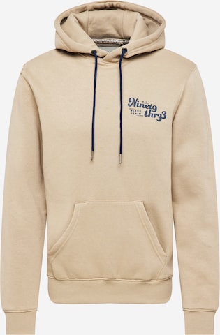 BLEND - Sudadera en beige: frente