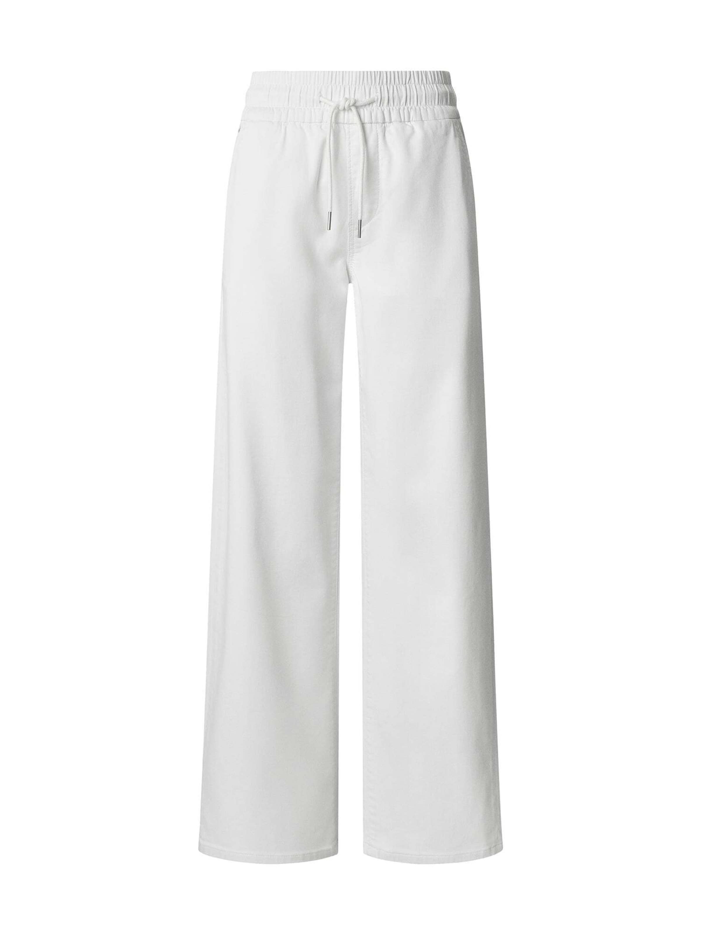 Loosefit Pantalon Pepe Jeans en blanc : devant