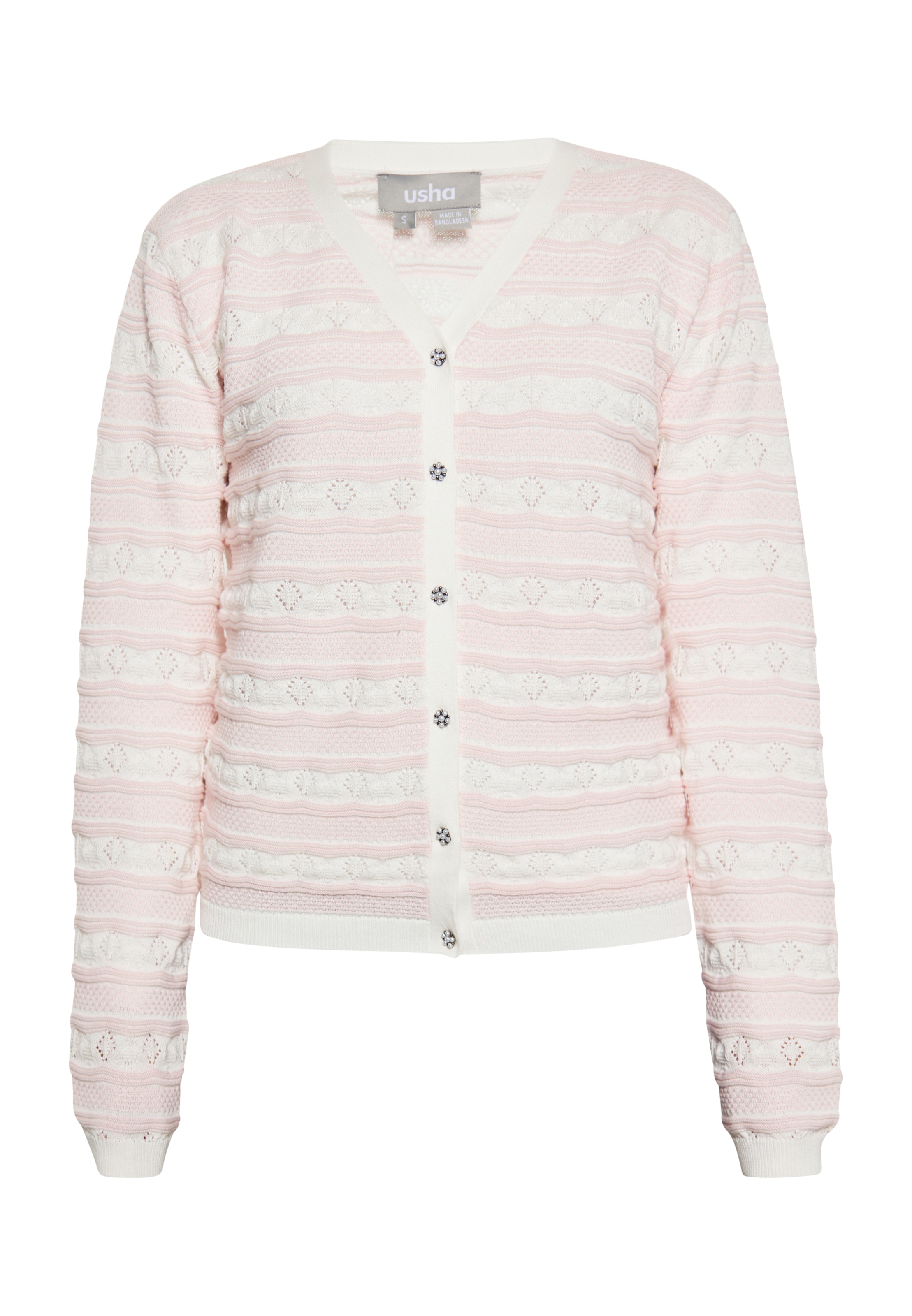 Usha Kardigan – pink: přední strana