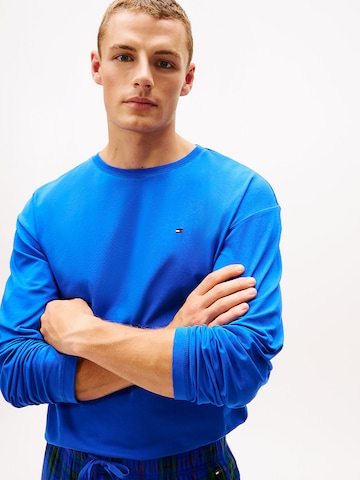 TOMMY HILFIGER Pyjama lang in Blau