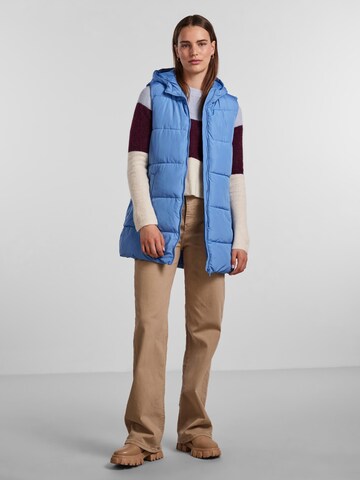 PIECES Vest 'Bee' in Blue