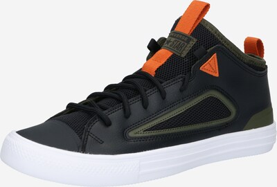 CONVERSE Baskets hautes 'CTAS ULTRA OX' en kaki / orange / noir, Vue avec produit