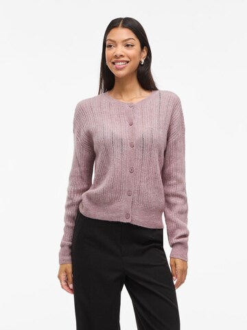 VILA Gebreid vest 'VIPretty' in Lila: voorkant