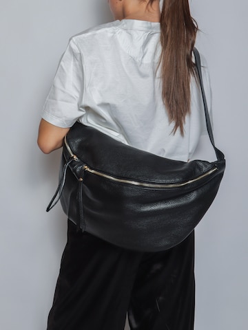 Marsupio 'Marsupio donna pelle dollaro Gave Lux - con zip e tracolla regolabile' di Chiara Ferretti in nero
