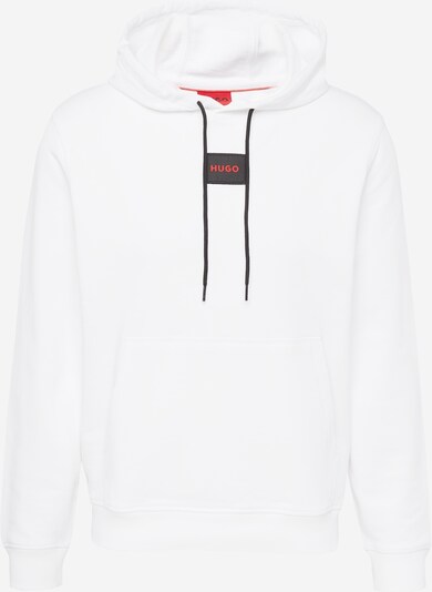 HUGO Sweater majica 'Daratschi214' u crvena / crna / bijela, Pregled proizvoda