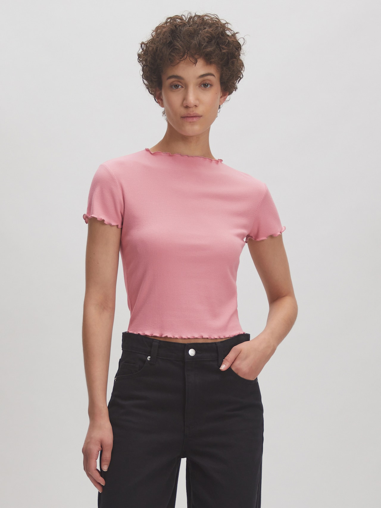 EDITED Produkte Shirt 'Randi' pink