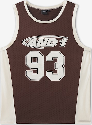 AND1 Toppi '93 Airtex' värissä ruskea: etupuoli
