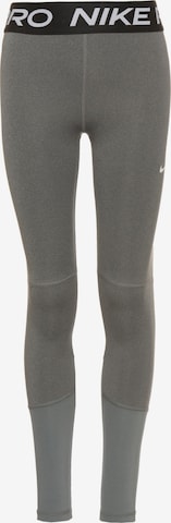 Skinny Pantaloni sportivi 'Pro' di NIKE in grigio: frontale