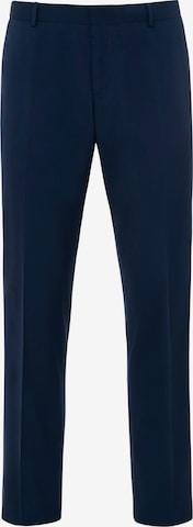 Thomas Goodwin Pleated Pants in Blue: front