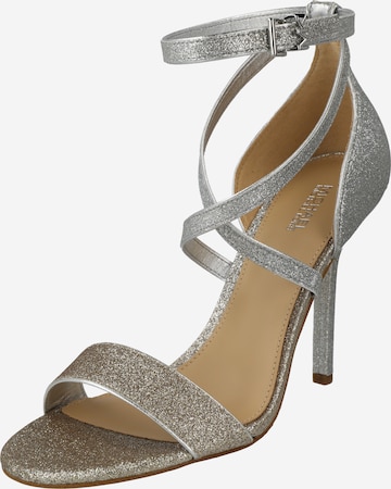 MICHAEL Michael Kors Sandals 'ASTRID' in Silver: front