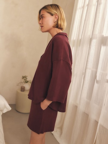 Next Pyjamashortsit värissä punainen