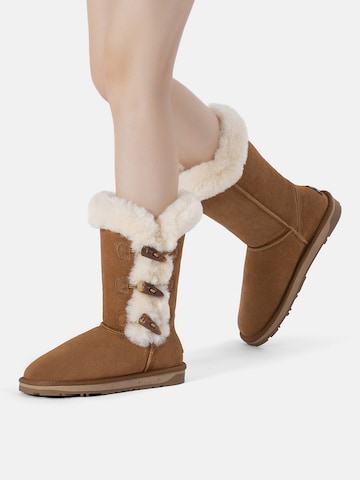 Boots 'Ashy' Everau en marron