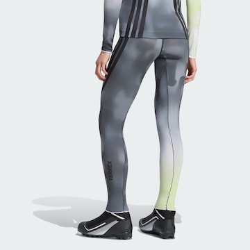 ADIDAS TERREXSkinny Sportske hlače 'Xperior Pro XC' - žuta boja