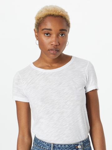 T-shirt Sisley en blanc : devant