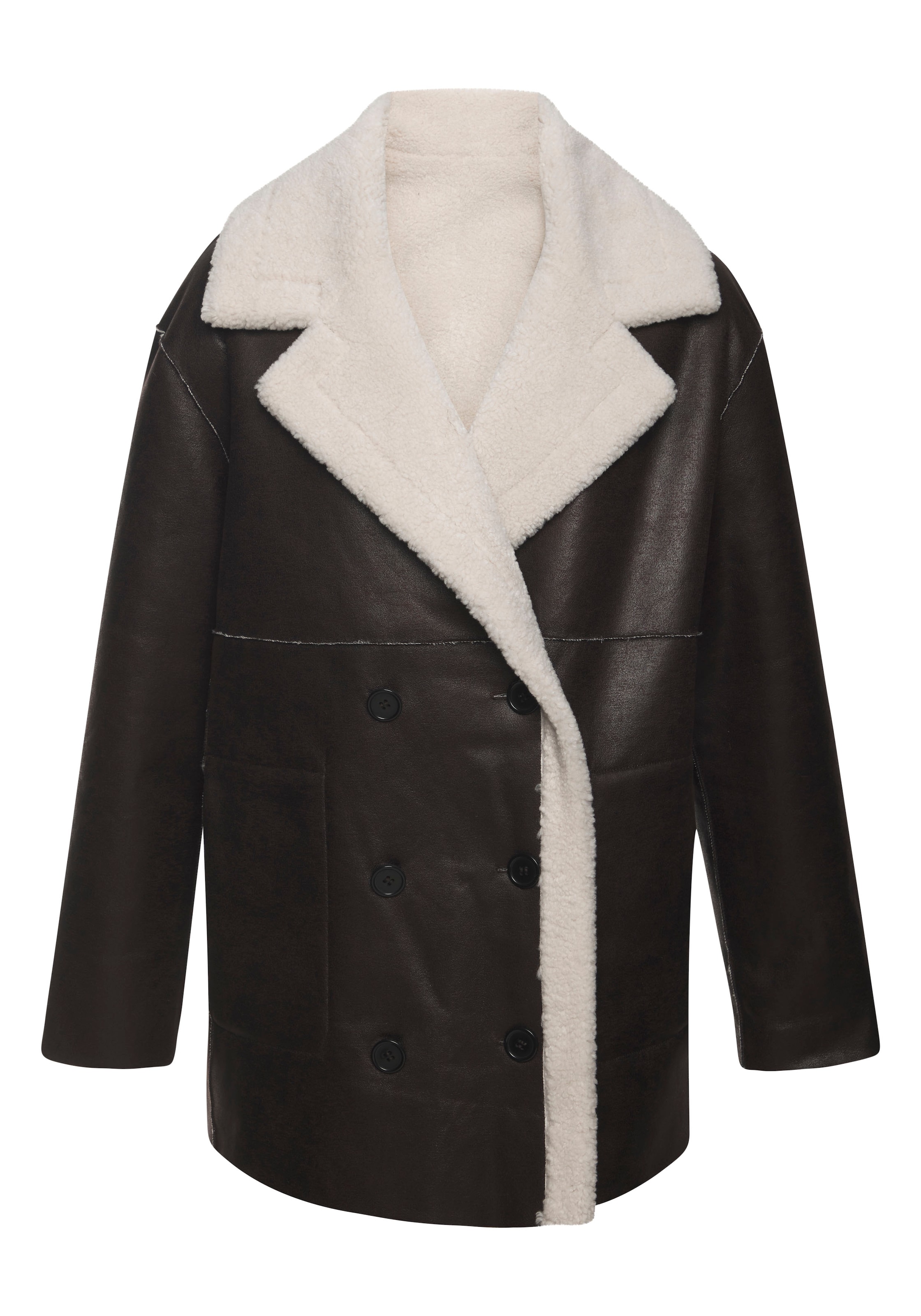 LASCANA Зимнее пальто в Коричневый