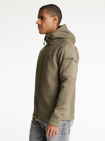 Veste de survêtement 'Adan Zip' CHASIN' en vert