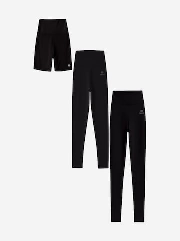 Tommy Life Skinny Legíny – černá: přední strana