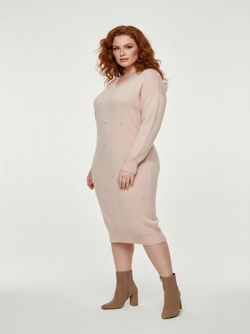 Shape Of You Kleid in Pink