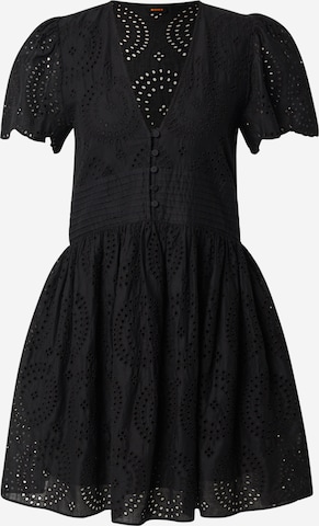 BOSS Mekko 'Debrody' värissä musta: etupuoli