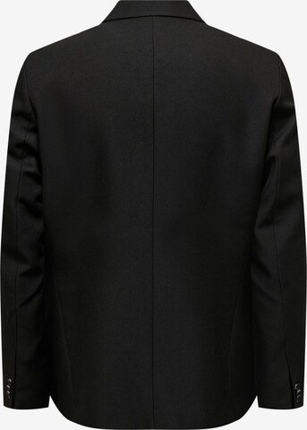 Coupe slim Veste de costume Only & Sons en noir