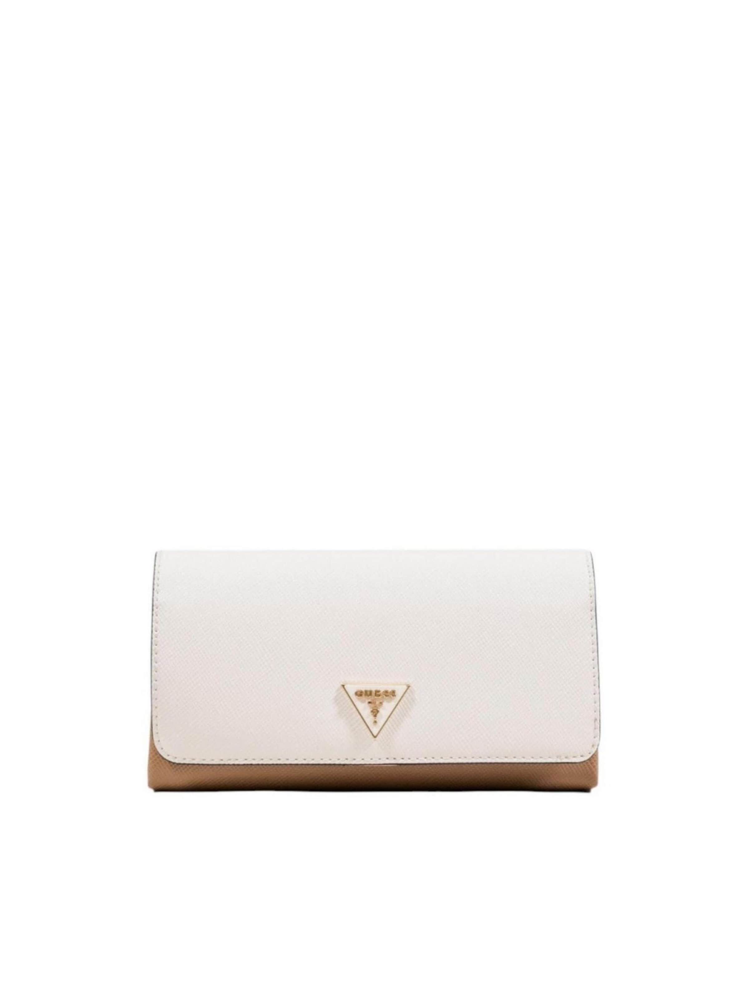 GUESS - Bolso saco 'NOELLE II XBODY FLAP ORGANIZER HWZG96 72750' en beige: frente