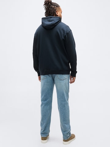 Lyle & Scott Big&Tall Кофта на молнии в Синий