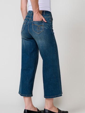 KOROSHI Bootcut Jeans in Blauw