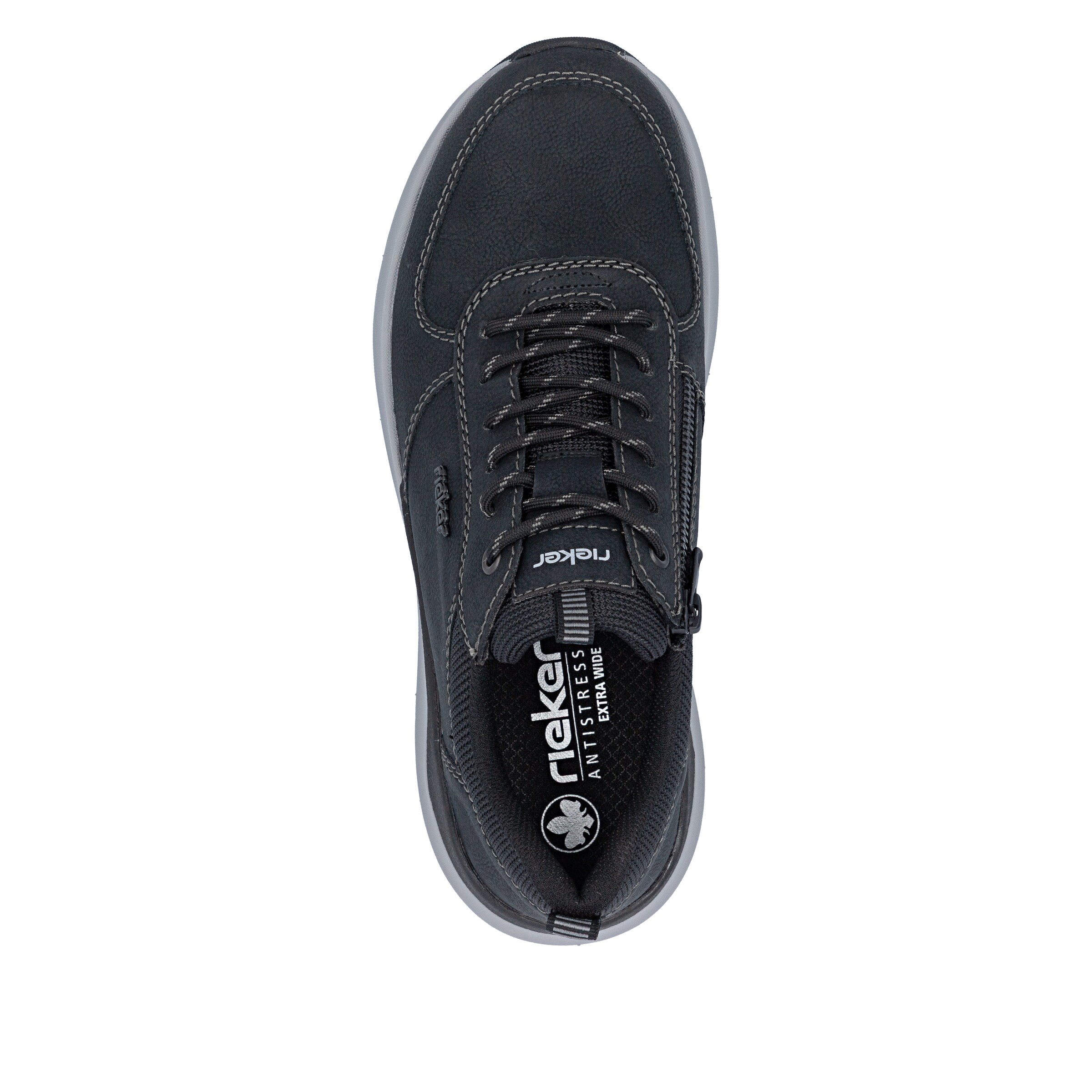 Baskets basses Rieker en noir