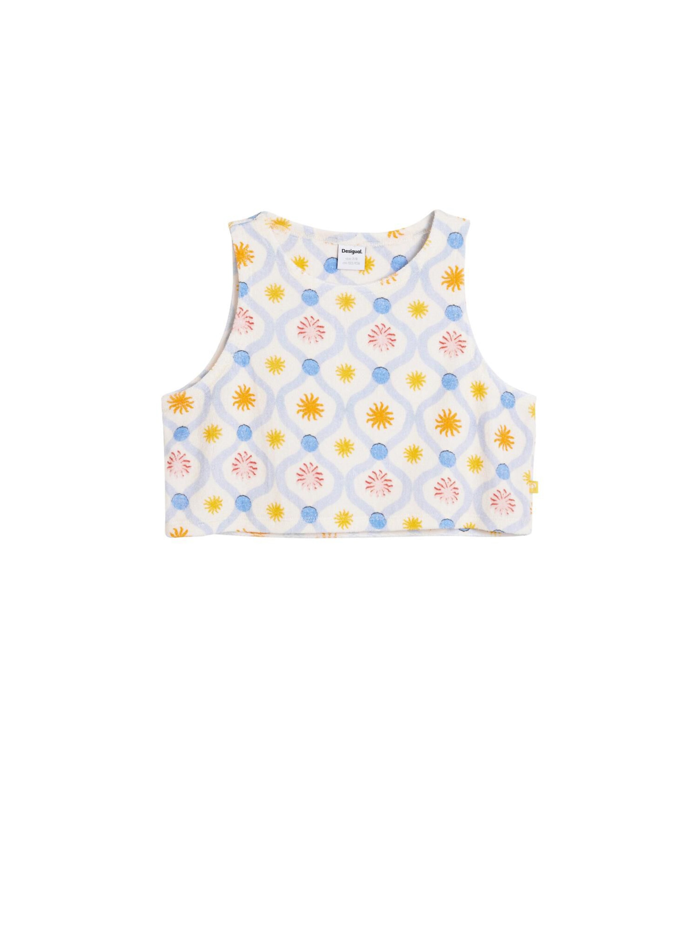 balts Desigual Topiņš 'Soles': no priekšpuses