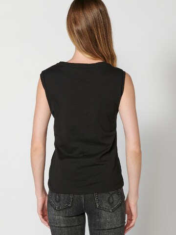 KOROSHI Top in Black